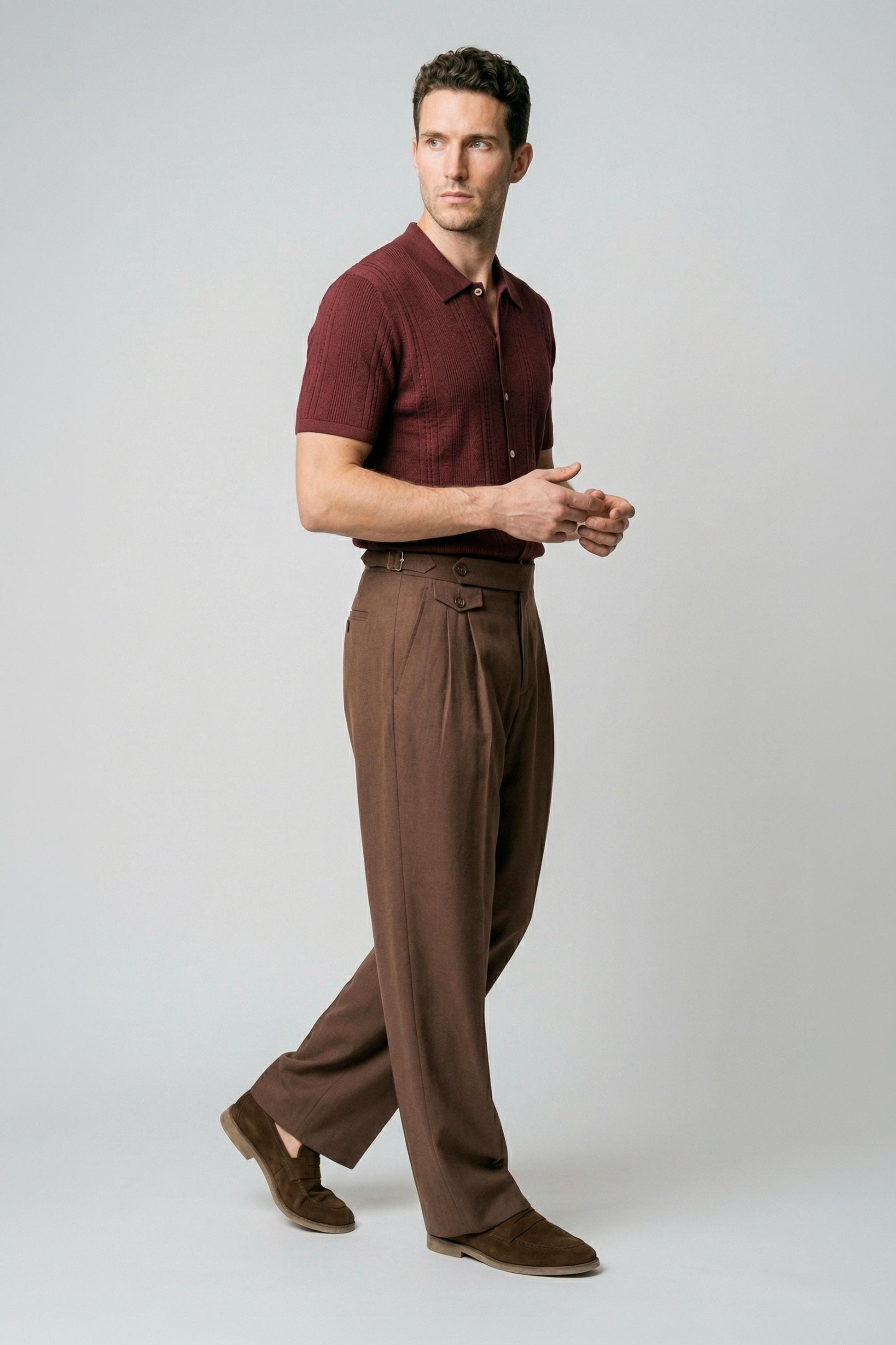 Texture-Knit t-shirt in crepe cotton - MONTEZEMOLO