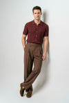 Texture-Knit t-shirt in crepe cotton - MONTEZEMOLO