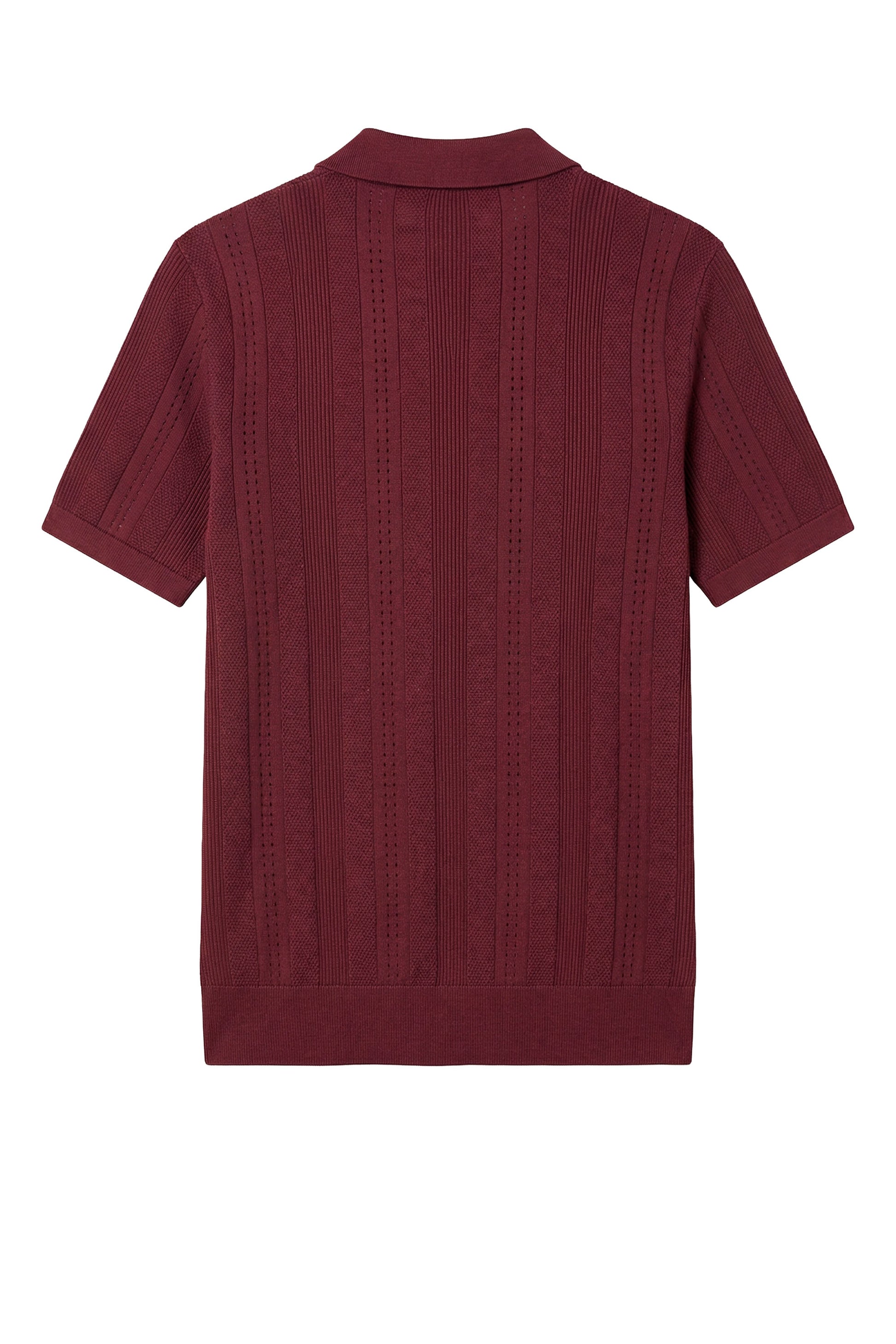 Texture-Knit t-shirt in crepe cotton - MONTEZEMOLO
