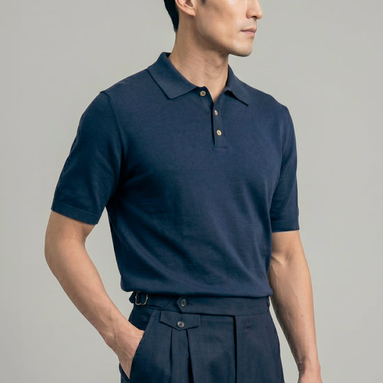 Supima cotton jersey polo - MONTEZEMOLO