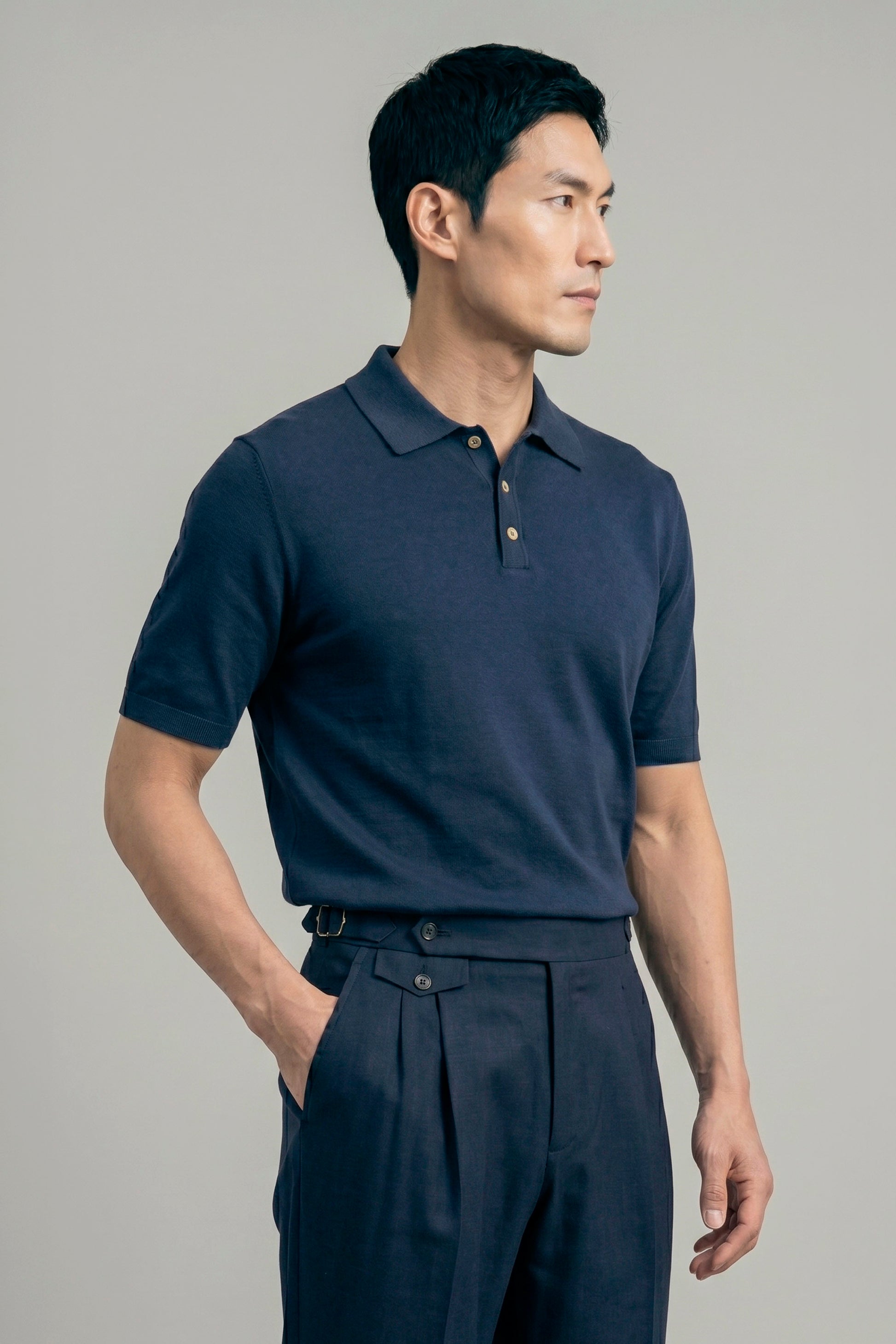 Supima cotton jersey polo - MONTEZEMOLO