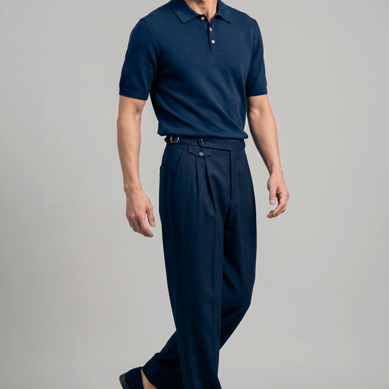 Supima cotton jersey polo - MONTEZEMOLO