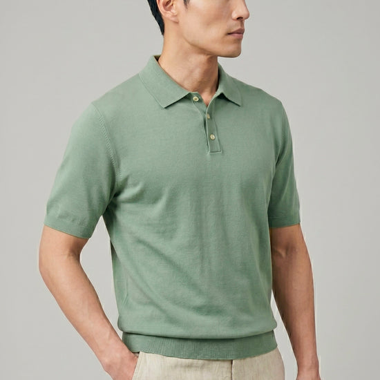 Supima cotton jersey polo - MONTEZEMOLO