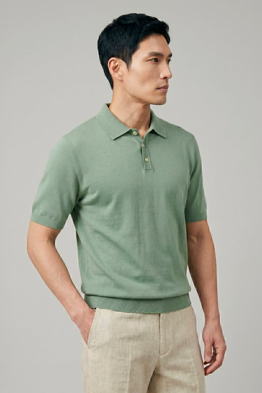 Supima cotton jersey polo - MONTEZEMOLO
