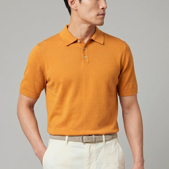 Supima cotton jersey polo - MONTEZEMOLO
