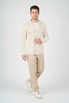 Double-breasted knit cardigan jacket - MONTEZEMOLO