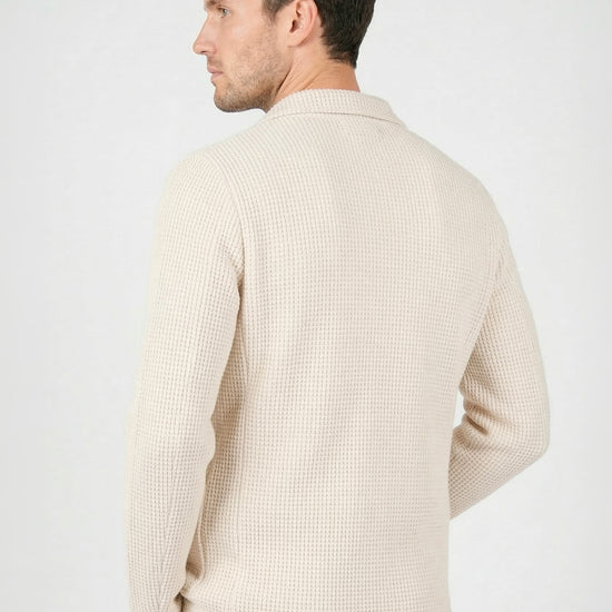 Double-breasted knit cardigan jacket - MONTEZEMOLO
