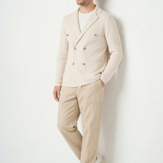 Fatigue-style cotton trousers - MONTEZEMOLO