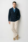 Double-breasted knit cardigan jacket - MONTEZEMOLO