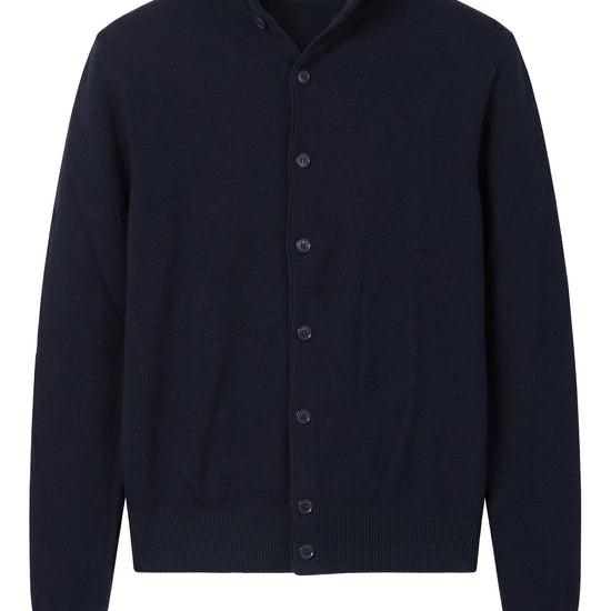 Rice-stitch cotton knit jacket - MONTEZEMOLO