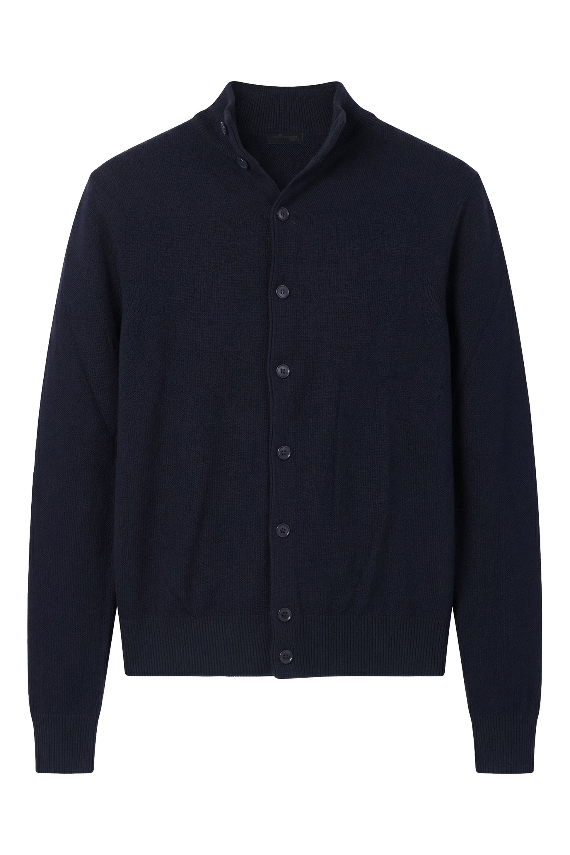 Rice-stitch cotton knit jacket - MONTEZEMOLO