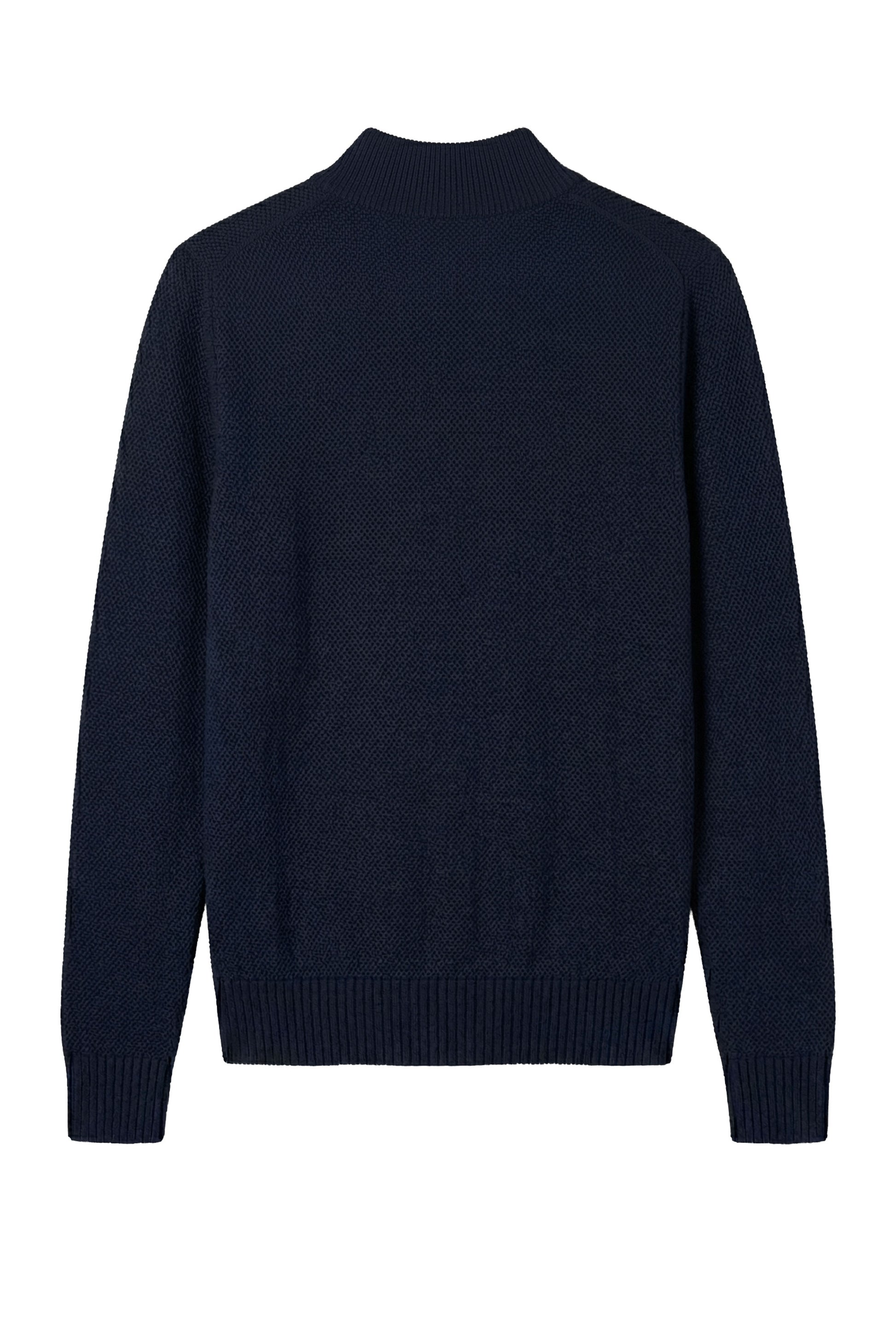 Rice-stitch cotton knit jacket - MONTEZEMOLO