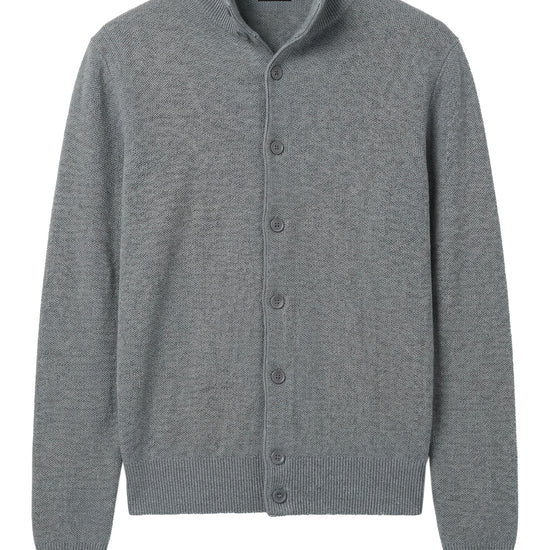 Rice-stitch cotton knit jacket - MONTEZEMOLO