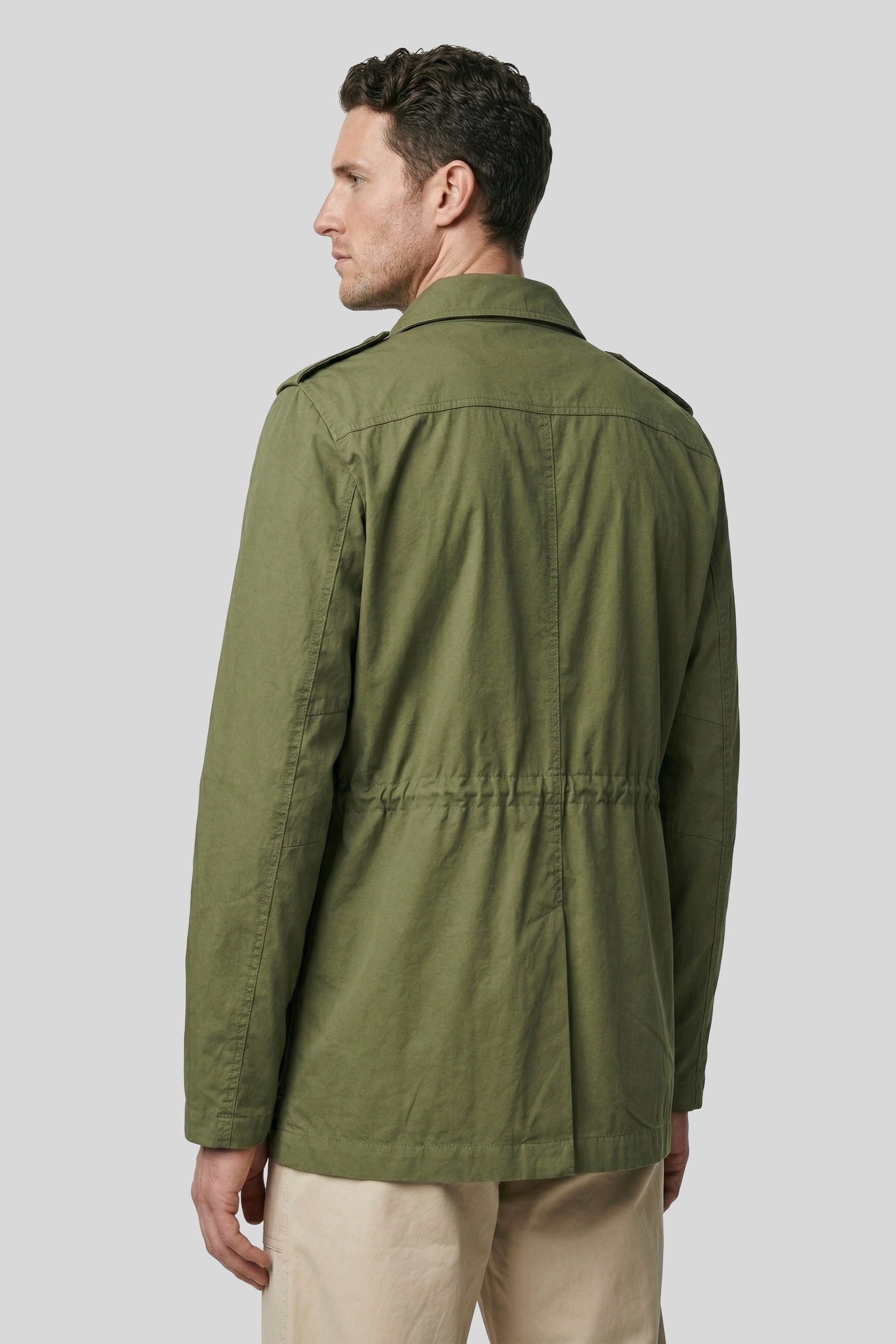 Lined four-pocket sahariana jacket - MONTEZEMOLO