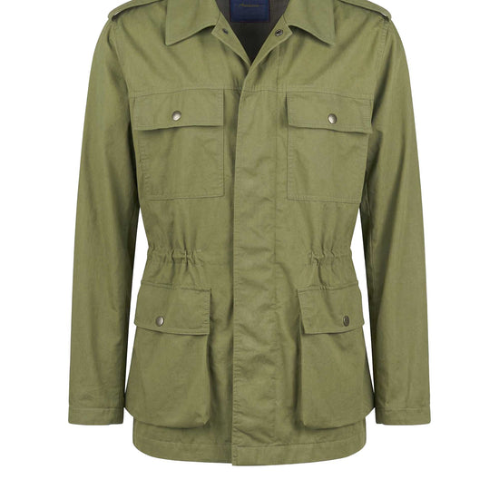 Lined four-pocket sahariana jacket - MONTEZEMOLO