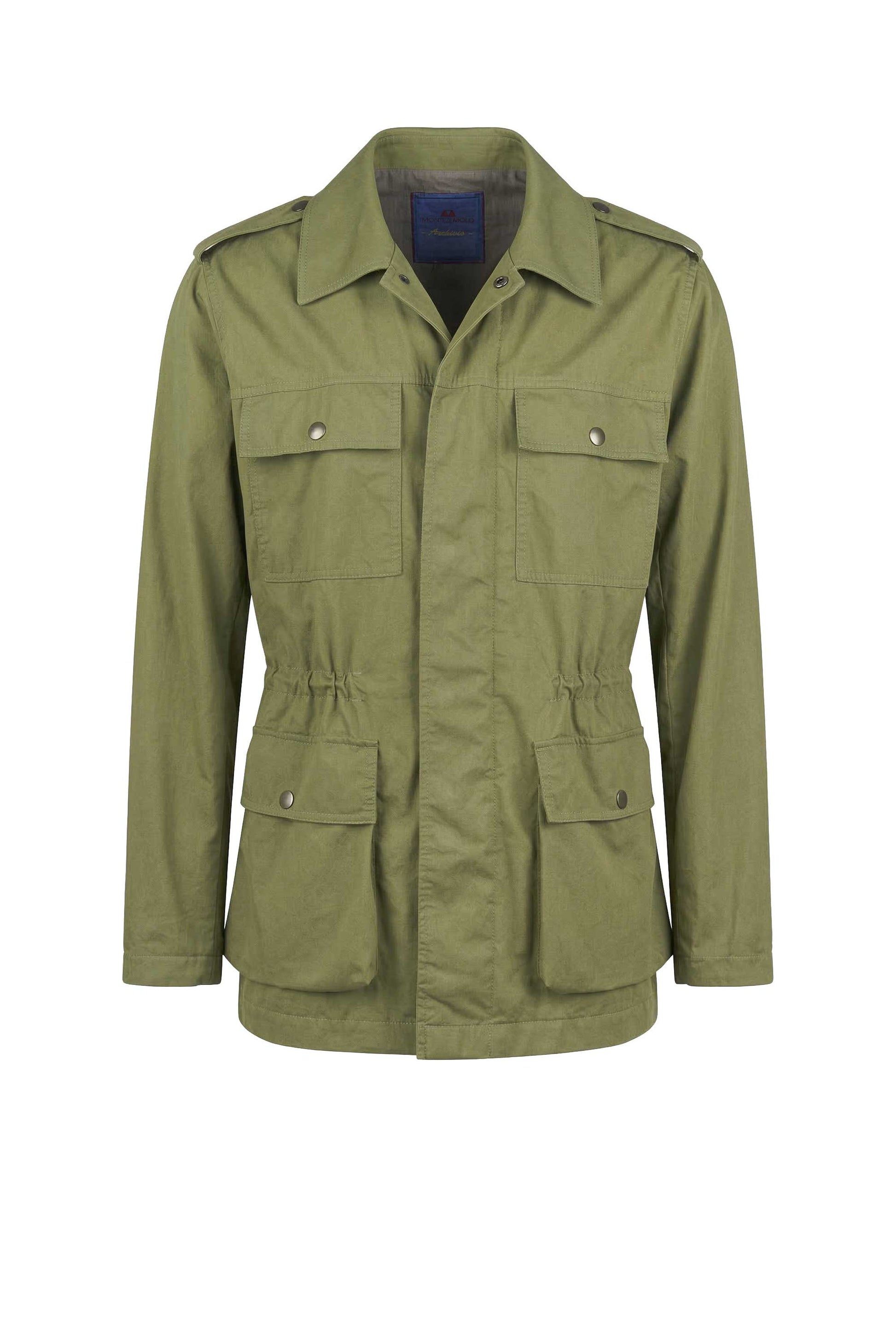 Lined four-pocket sahariana jacket - MONTEZEMOLO