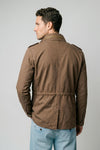 Unlined cotton & linen sahariana jacket - MONTEZEMOLO