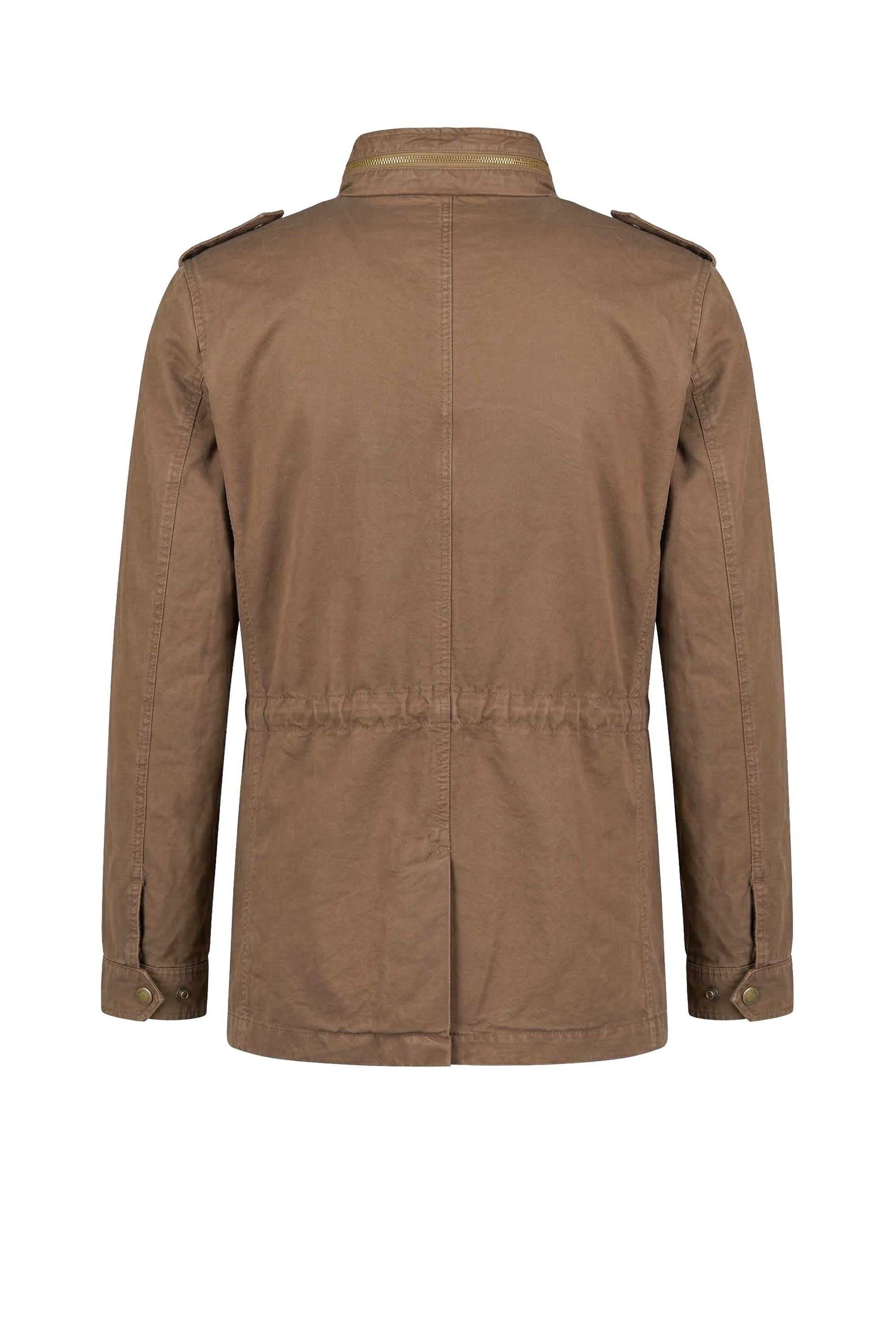 Unlined cotton & linen sahariana jacket - MONTEZEMOLO