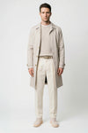 Water-resistant unlined gabardine raincoat - MONTEZEMOLO