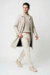 Water-resistant unlined gabardine raincoat - MONTEZEMOLO