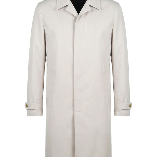 Water-resistant unlined gabardine raincoat - MONTEZEMOLO