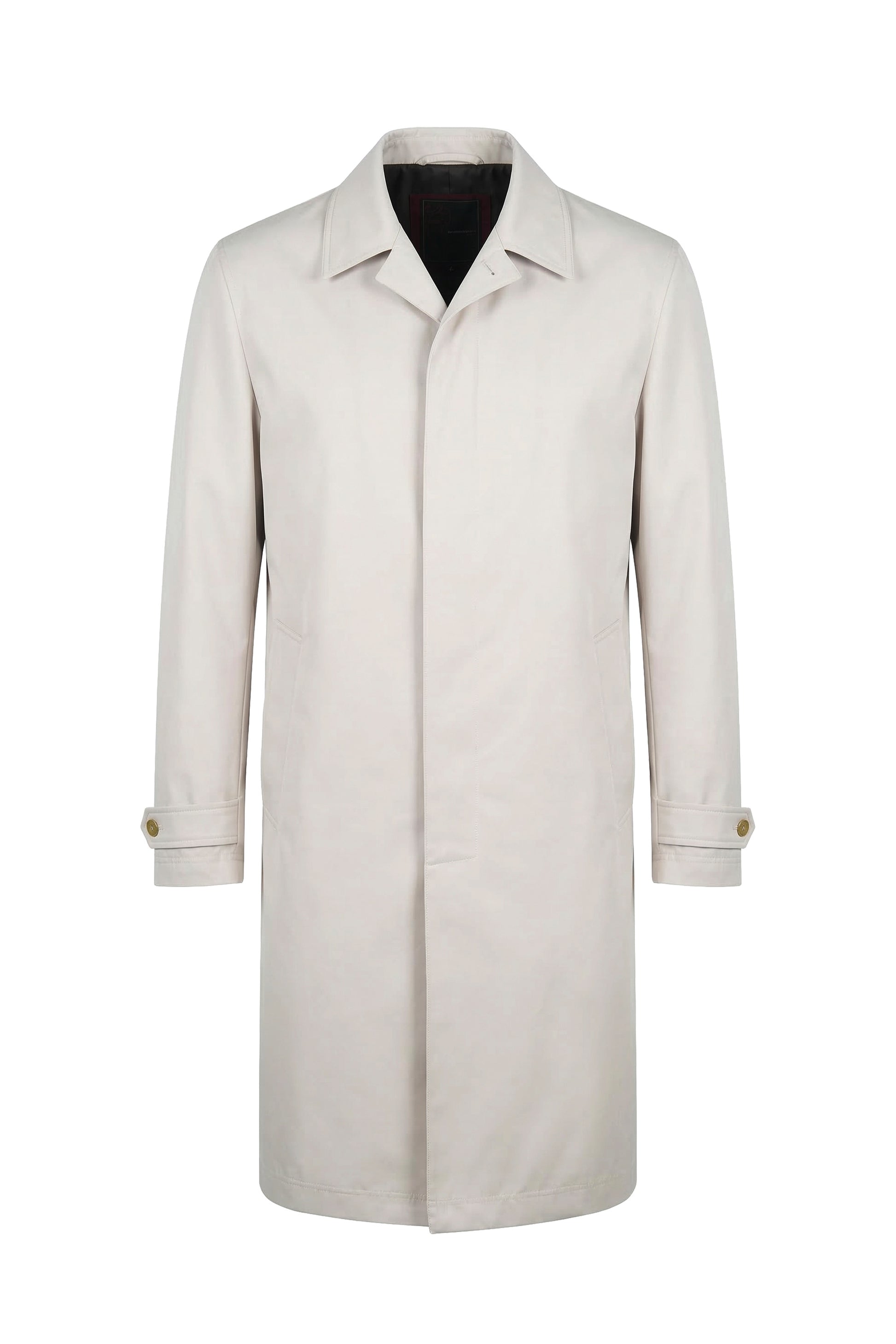 Water-resistant unlined gabardine raincoat - MONTEZEMOLO