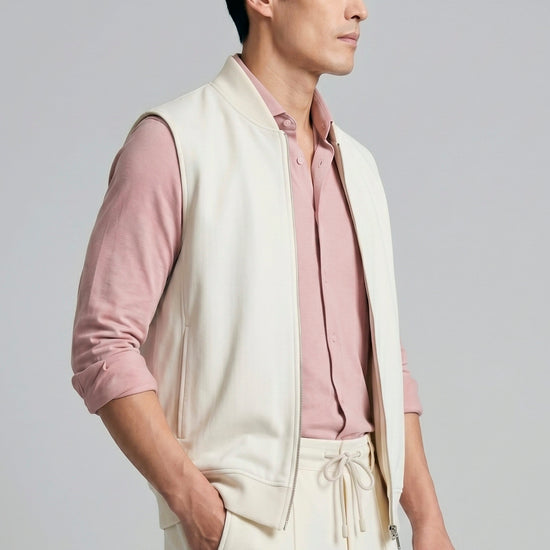 Technical stretch zip vest - MONTEZEMOLO