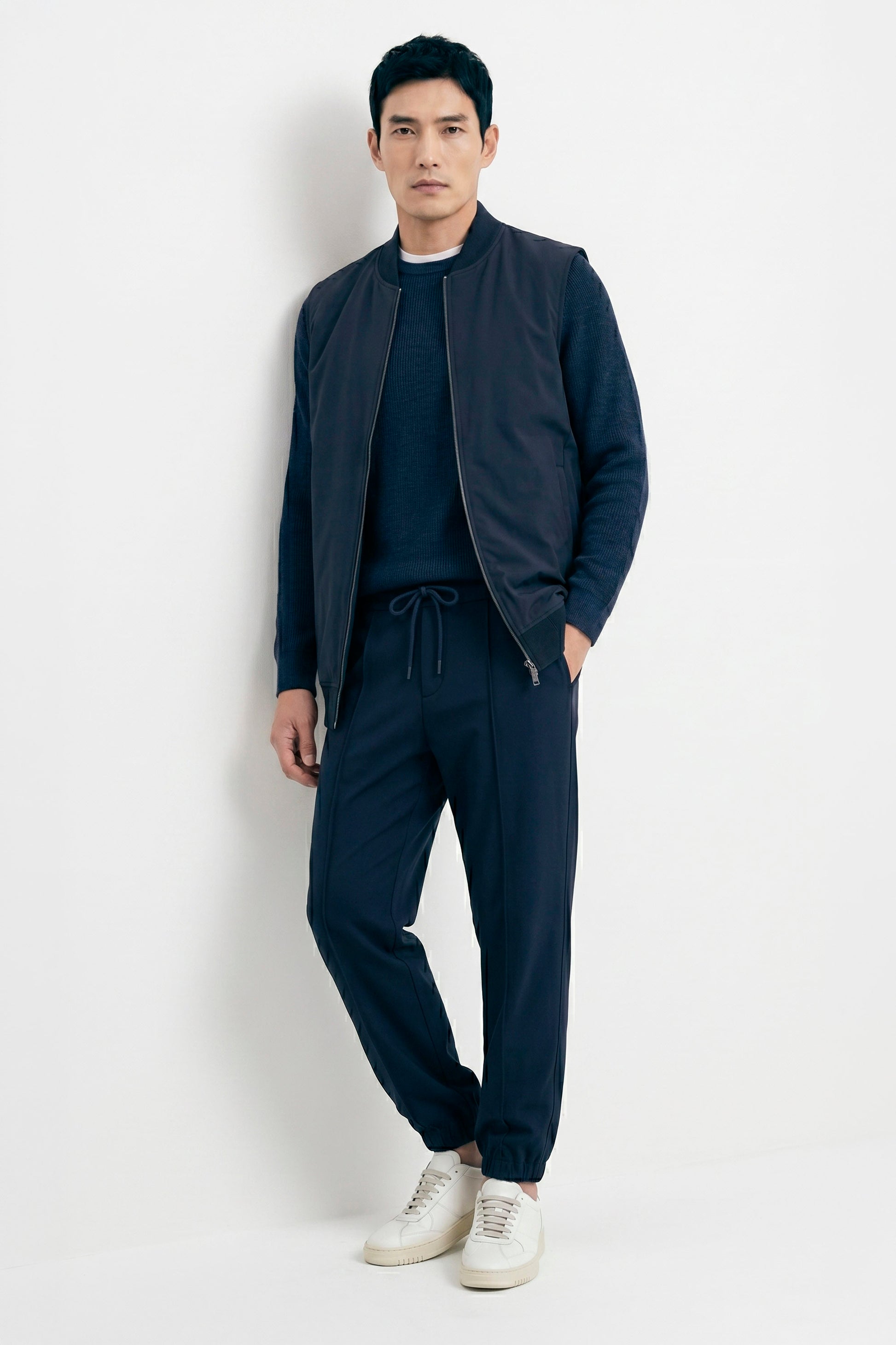 Technical stretch zip vest - MONTEZEMOLO