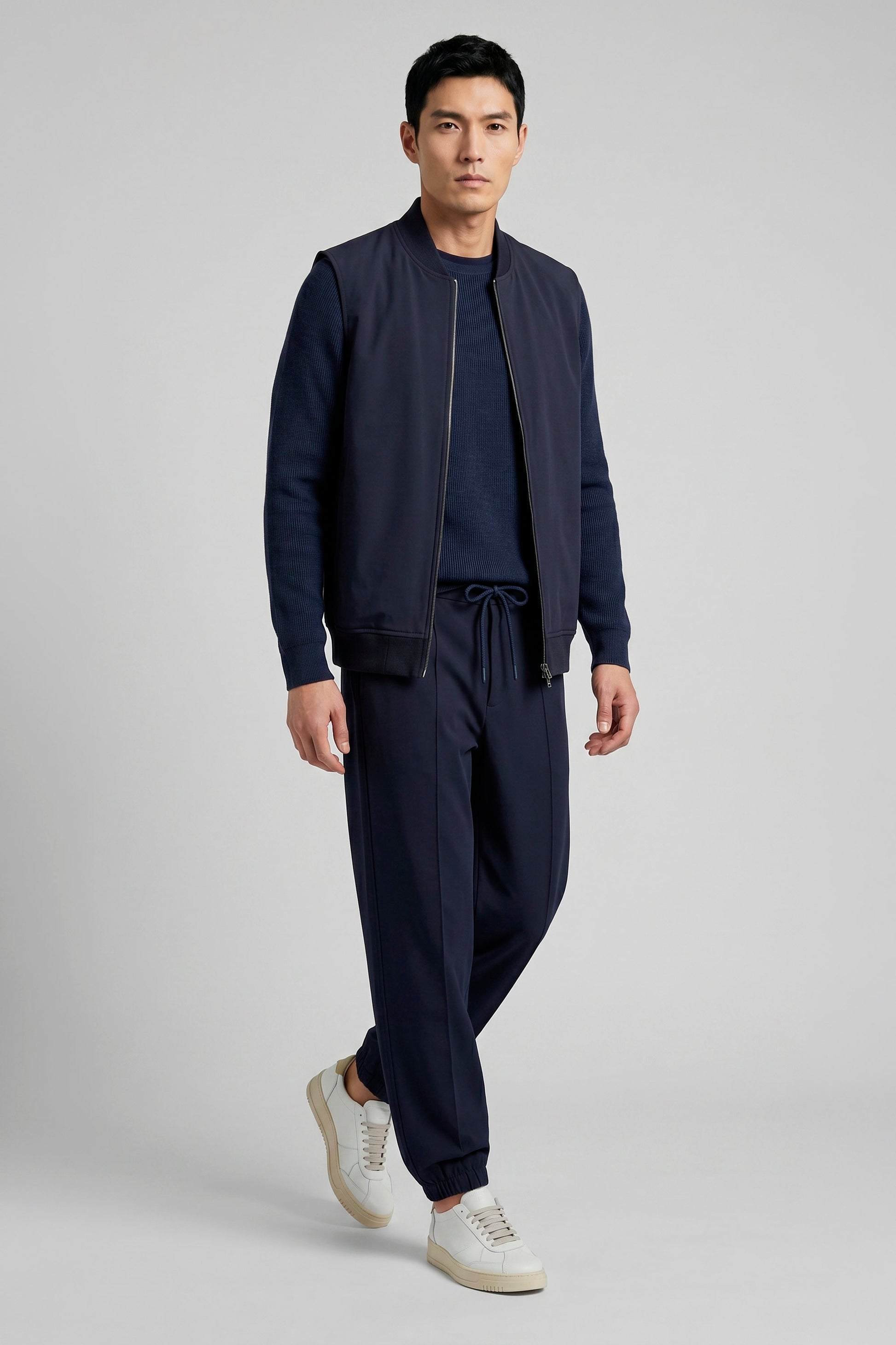 Technical stretch zip vest - MONTEZEMOLO