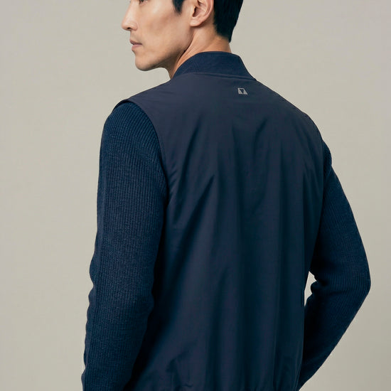 Technical stretch zip vest - MONTEZEMOLO