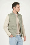 Tailored light quilted vest  - Loro Piana® fabrics - MONTEZEMOLO