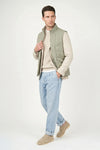 Tailored light quilted vest  - Loro Piana® fabrics - MONTEZEMOLO