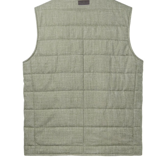 Tailored light quilted vest  - Loro Piana® fabrics - MONTEZEMOLO