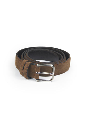 Suede leather belt - MONTEZEMOLO