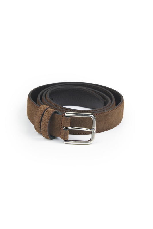 Suede leather belt - MONTEZEMOLO