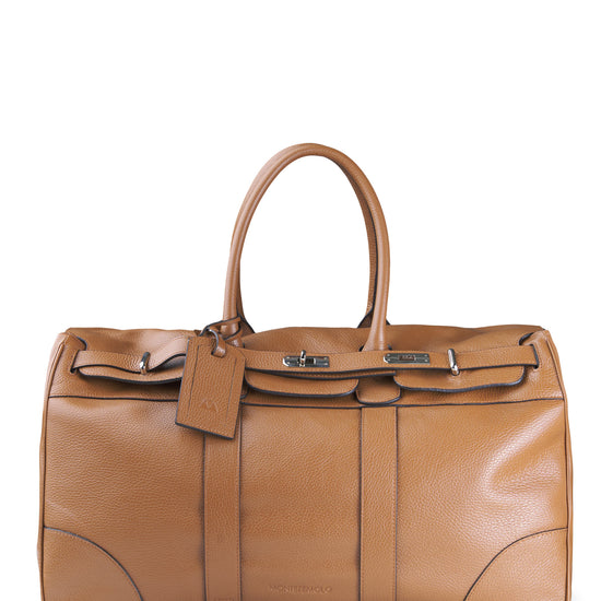 Full-grain leather travel bag - MONTEZEMOLO