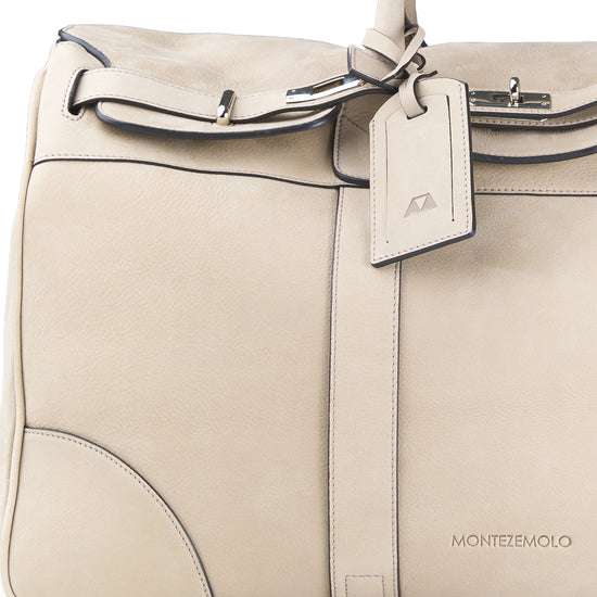 Nubuck leather travel bag - MONTEZEMOLO