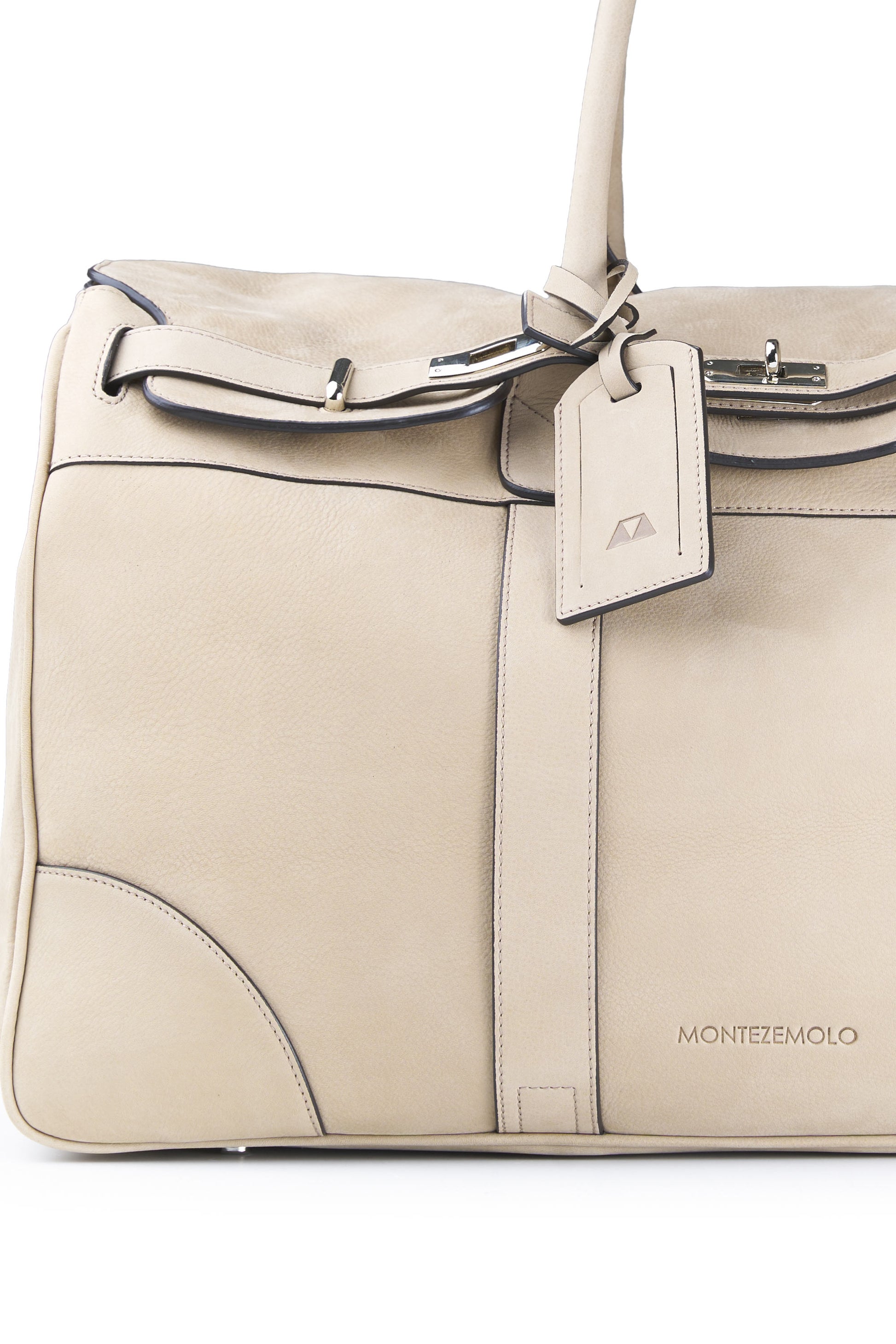 Nubuck leather travel bag - MONTEZEMOLO