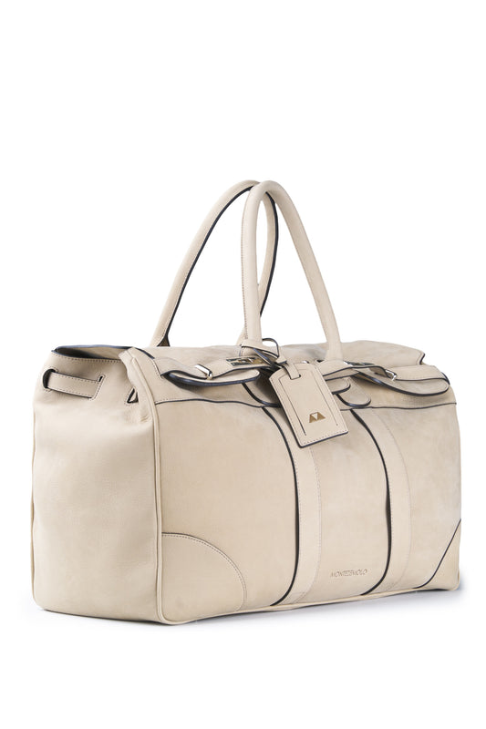 Nubuck leather travel bag - MONTEZEMOLO