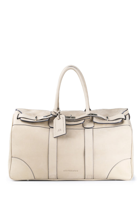 Nubuck leather travel bag - MONTEZEMOLO