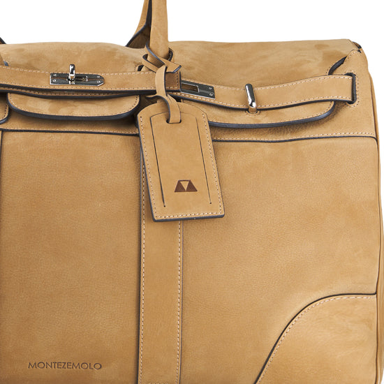 Nubuck leather travel bag - MONTEZEMOLO