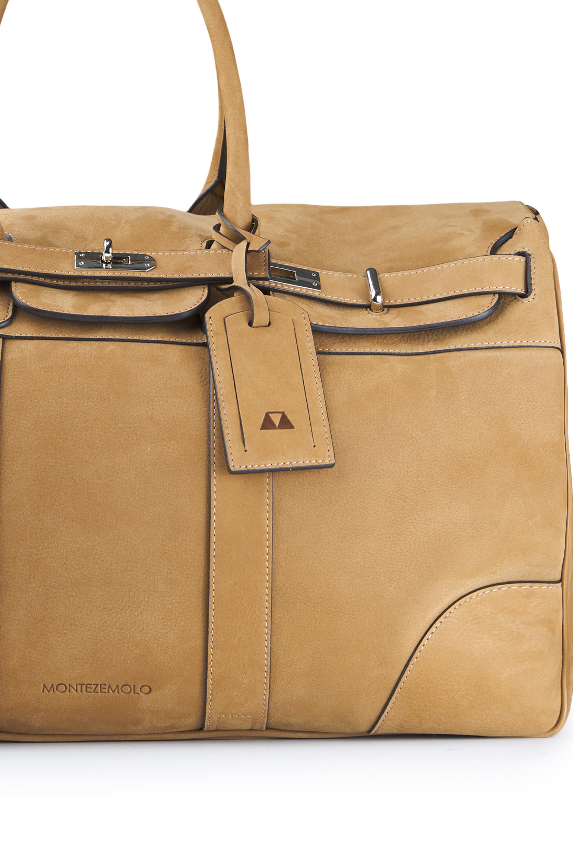 Nubuck leather travel bag - MONTEZEMOLO