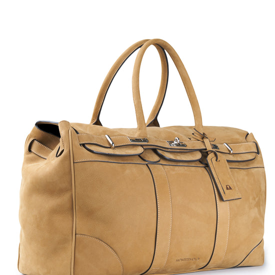 Nubuck leather travel bag - MONTEZEMOLO