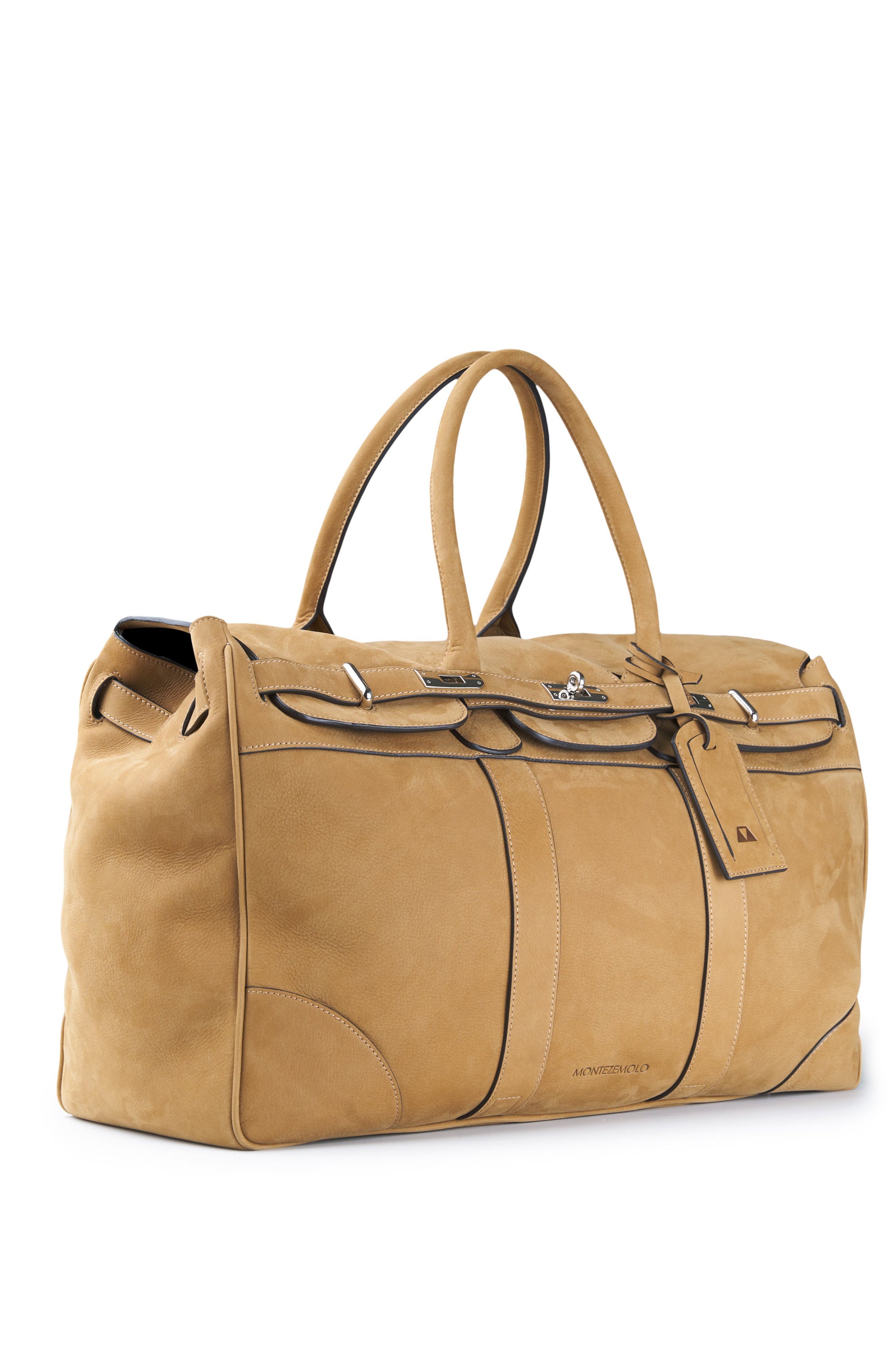 Nubuck leather travel bag - MONTEZEMOLO