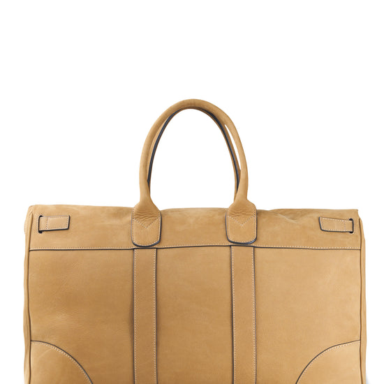 Nubuck leather travel bag - MONTEZEMOLO