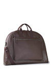 Full-Grain Dollar Leather Garment Travel Bag - MONTEZEMOLO