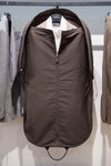 Full-Grain Dollar Leather Garment Travel Bag - MONTEZEMOLO