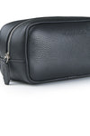 Grained leather toiletry bag - MONTEZEMOLO