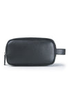 Grained leather toiletry bag - MONTEZEMOLO