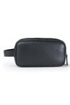 Grained leather toiletry bag - MONTEZEMOLO